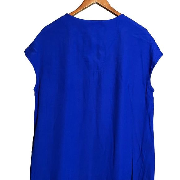 Madewell Blue du Jour Tunic Shirt Dress | size M - Picture 9 of 12